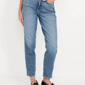 Old Navy O.G. Straight High Rise Jeans Blue Womens Size 16